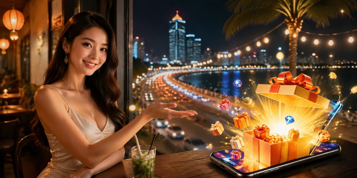 Người dùng tại TP. Hồ Chí Minh thưởng thức cà phê và đăng ký tài khoản 2080 trên điện thoại