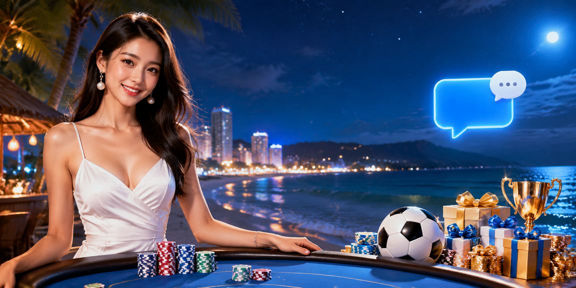 Người dùng xem tỷ lệ game và thể thao tại bãi biển Vũng Tàu